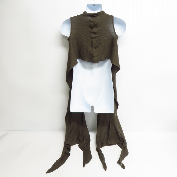 実際に弊社で買取させて頂いたRick Owens/リックオウエンス 変形ロングストール RO 8638/Sの画像 1枚目