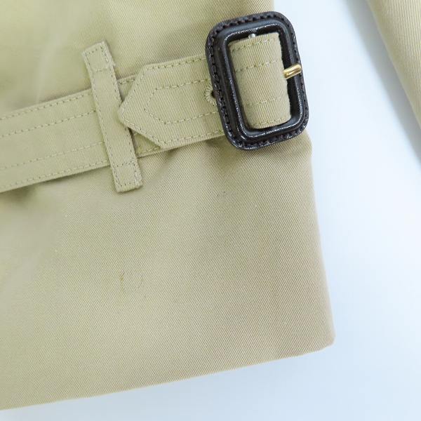 実際に弊社で買取させて頂いたBURBERRY/バーバリー THE KENSINGTON ケンジントン トレンチコート/Mの画像 7枚目