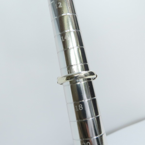 実際に弊社で買取させて頂いた【ギャラ付】Bloody Mary/ブラッディマリー マグノリアリング w/1ダイヤモンド 16.5号の画像 7枚目