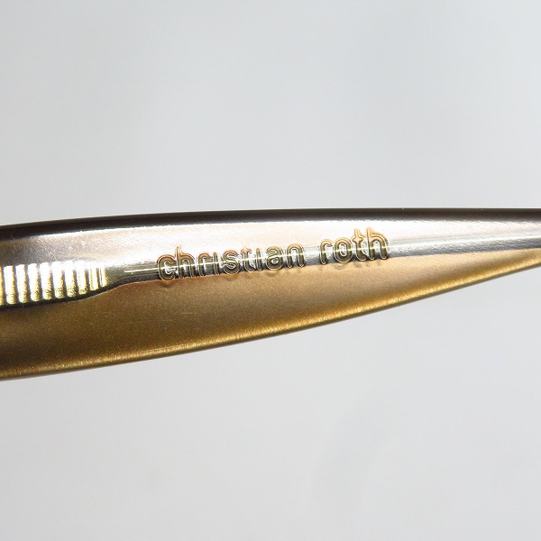 実際に弊社で買取させて頂いたChristian Roth/クリスチャンロス 度入りサングラス/アイウェア CR14230の画像 5枚目