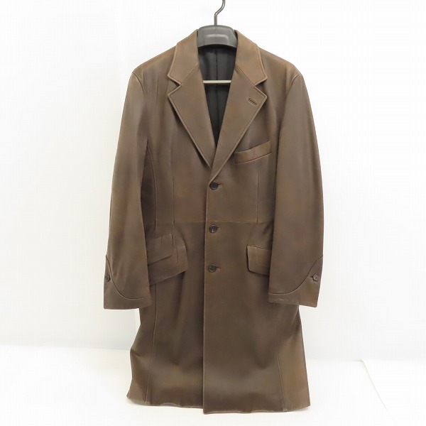 実際に弊社で買取させて頂いたPaul Smith LONDON/ポールスミスロンドン 牛革レザーチェスターコート/L