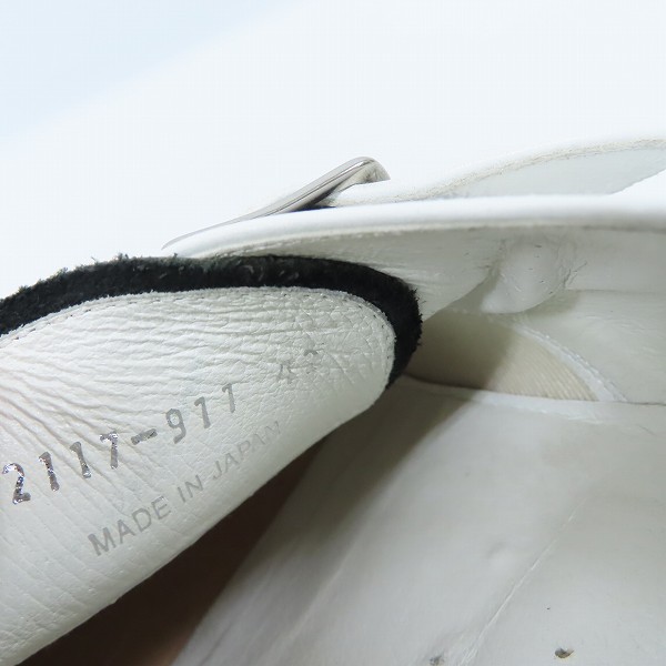 実際に弊社で買取させて頂いたLAD MUSICIAN/ラッドミュージシャン  モンクストラップ スニーカー/ドレスシューズ  2117-911/42の画像 5枚目