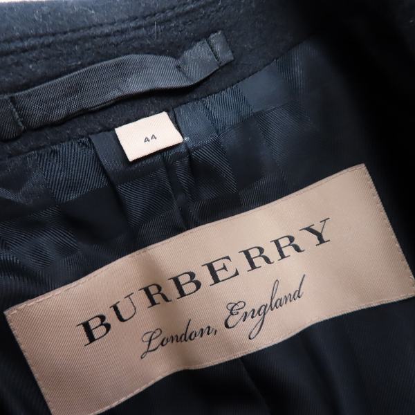 実際に弊社で買取させて頂いたBURBERRY/バーバリー Classic Coat/比翼ボタン ウールコート 4019019/44の画像 2枚目