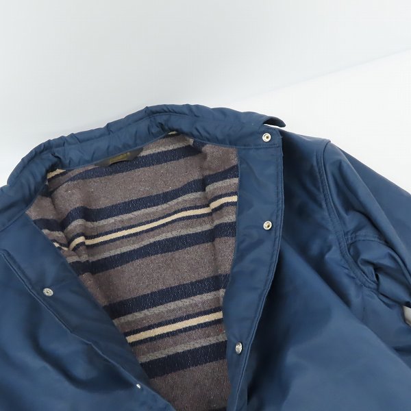 実際に弊社で買取させて頂いたTENDERLOIN/テンダーロイン 裏地ストライプ 中綿入りナイロンジャケット/Sの画像 5枚目