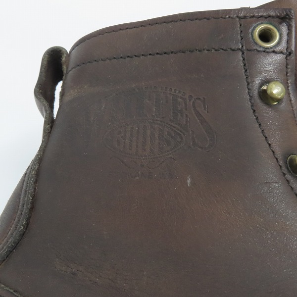 実際に弊社で買取させて頂いたWHITE’S BOOTS/ホワイツブーツ 350 Smoke Jumper スモークジャンパー 9Dの画像 6枚目