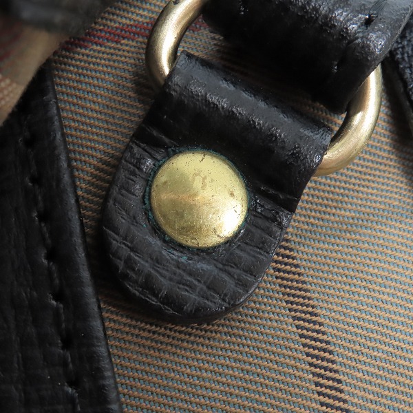 実際に弊社で買取させて頂いたBURBERRY/バーバリー クラッチバッグ/セカンドバッグ ブラックの画像 6枚目