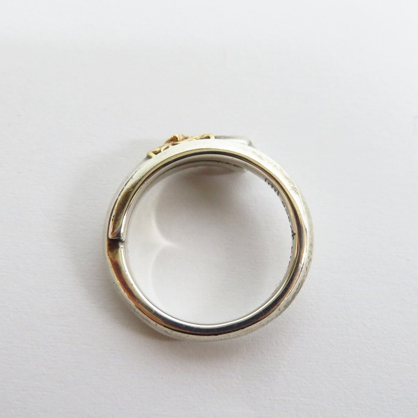 実際に弊社で買取させて頂いたDr.MONROE/ドクターモンロー ペアリング SV×K18 9号の画像 5枚目