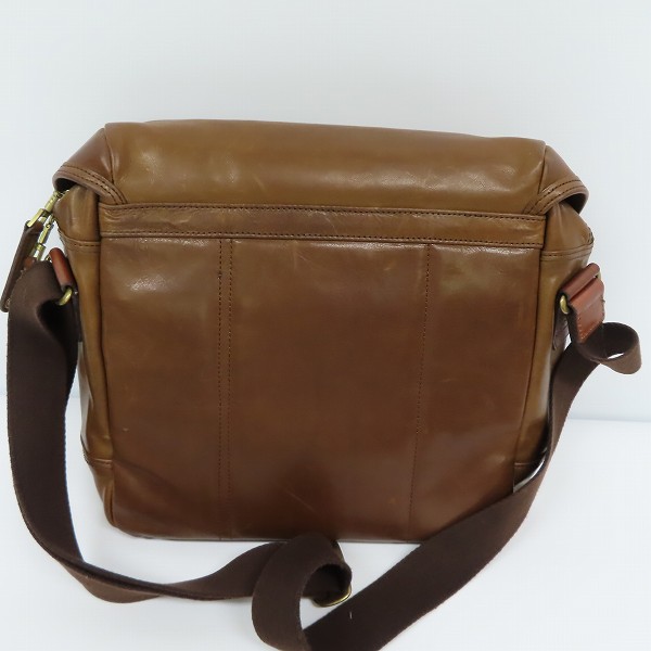 実際に弊社で買取させて頂いたmaster-piece/マスターピース カウレザー ショルダーバッグの画像 1枚目