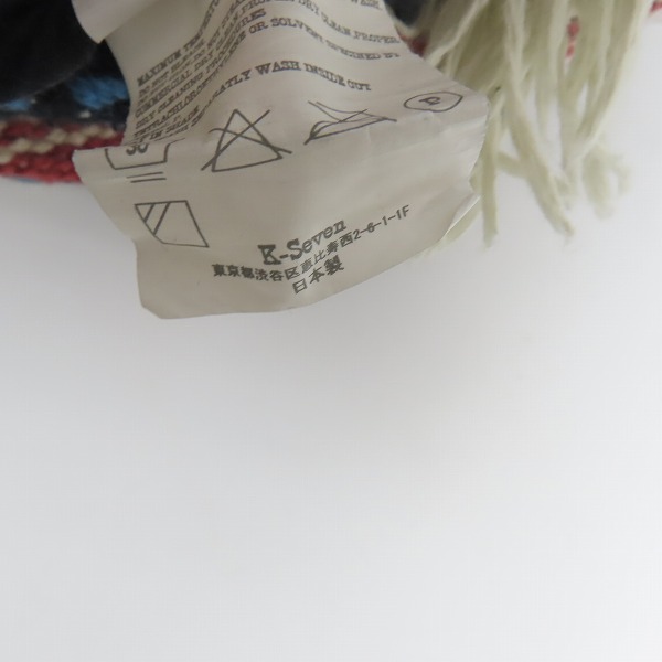 実際に弊社で買取させて頂いたTENDERLOIN/テンダーロイン 15SS T-RUG PARKA ジップアップ フリンジ ラグパーカー/Sの画像 4枚目