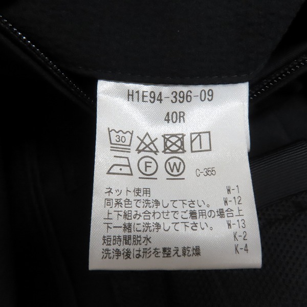 実際に弊社で買取させて頂いたMACKINTOSH PHILOSOPHY/マッキントッシュフィロソフィー×GRAMICCI/グラミチ ジャケット ブラック/40の画像 5枚目