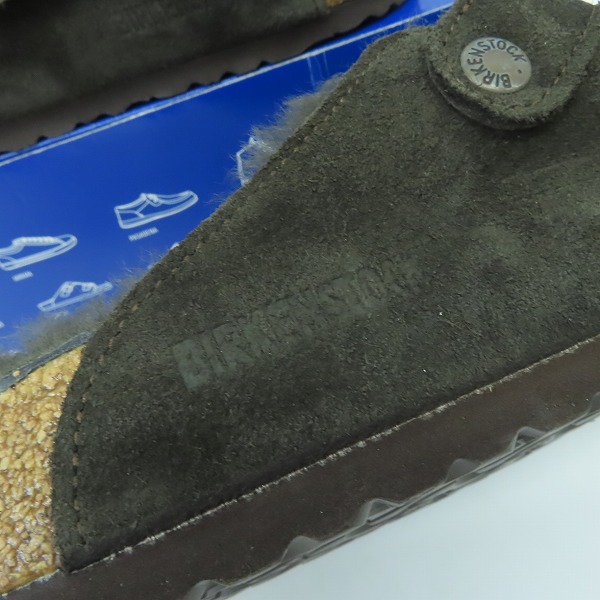 実際に弊社で買取させて頂いたBIRKENSTOCK/ビルケンシュトック BOSTON BS/ボストン スエード ファー スリッポン/サンダル 0060461/28の画像 5枚目