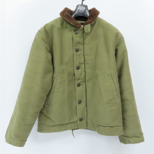 実際に弊社で買取させて頂いたTENDERLOIN/テンダーロイン アルパカジャングルクロス N-1デッキジャケット/38(S)