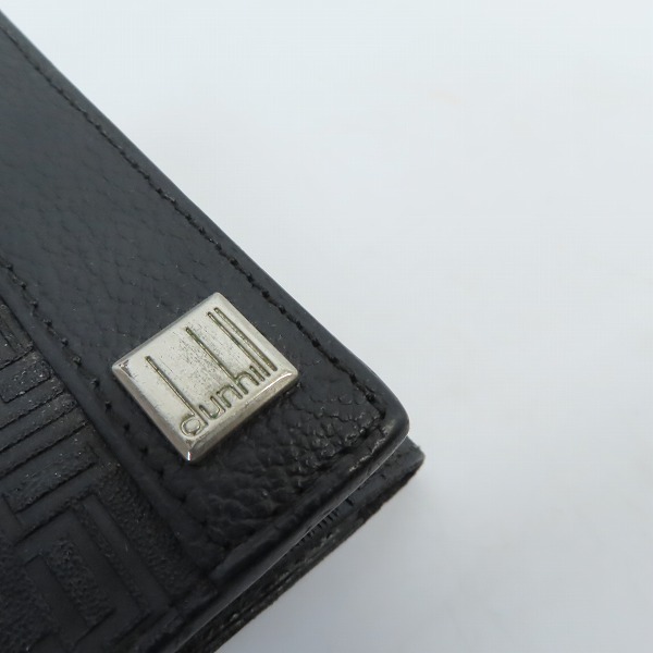 実際に弊社で買取させて頂いたdunhill/ダンヒル ロゴ エンボス キーケース 6連 の画像 6枚目