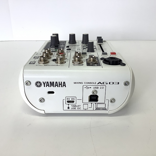 実際に弊社で買取させて頂いたYAMAHA/ヤマハ AG03 ミキシングコンソール ミキサーの画像 3枚目