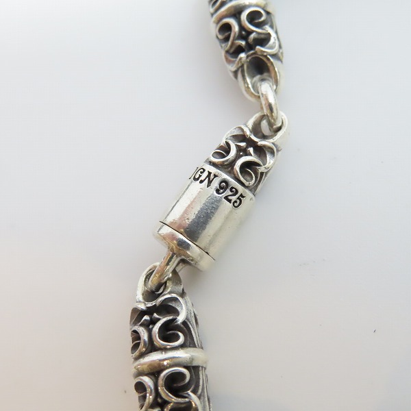 実際に弊社で買取させて頂いたDEAL DESIGN/ディールデザイン ゲートスネークブレスレッドの画像 3枚目