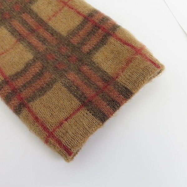 実際に弊社で買取させて頂いたCELINE/セリーヌ チェック柄 モヘア混 ジャケット 40の画像 6枚目