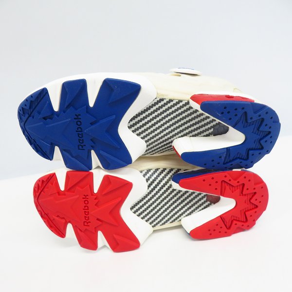 実際に弊社で買取させて頂いたReebok×MAISON KITSUNE/リーボック×メゾンキツネ ポンプフューリー 限定500足 AQ9948/26の画像 2枚目