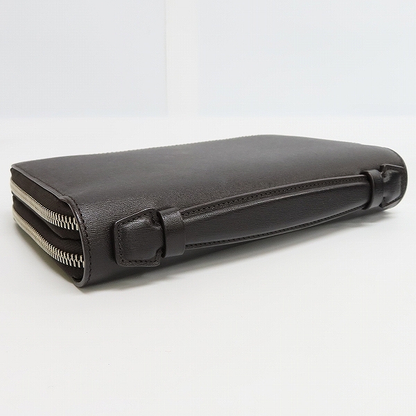 実際に弊社で買取させて頂いたdunhill/ダンヒル ダブルジップオーガナイザー セカンドバッグの画像 3枚目