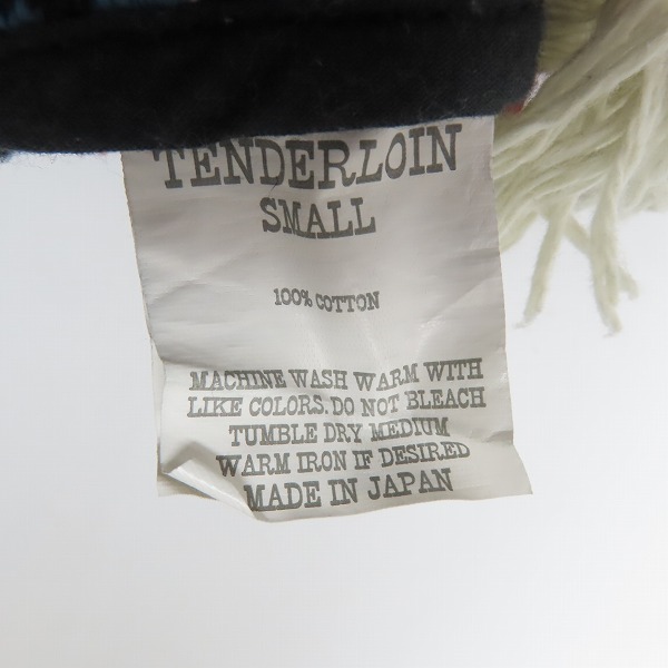 実際に弊社で買取させて頂いたTENDERLOIN/テンダーロイン 15SS T-RUG PARKA ジップアップ フリンジ ラグパーカー/Sの画像 3枚目