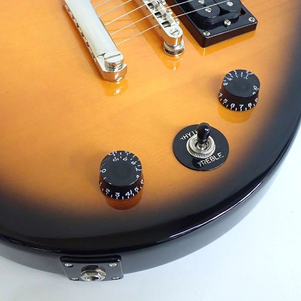 実際に弊社で買取させて頂いた★Epiphone/エピフォン Les Paul Special Ⅱ VS/レスポール スペシャル2 ビンテージサンバースト ギグケース付の画像 6枚目