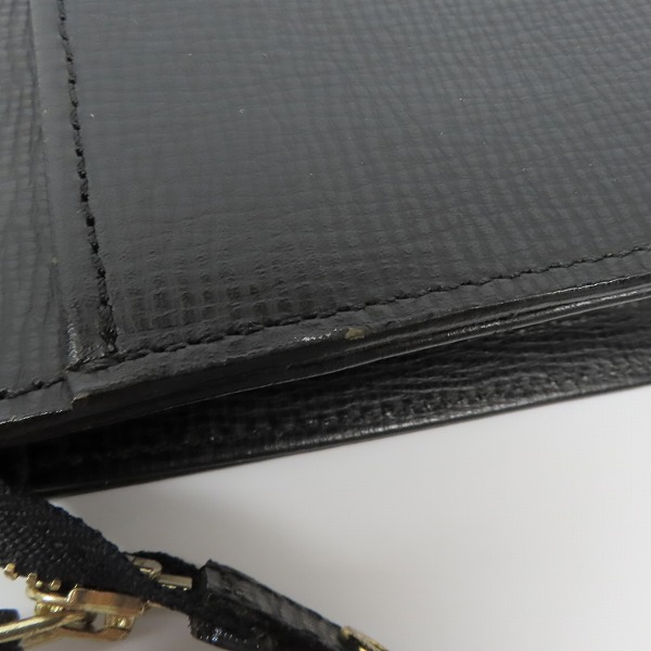 実際に弊社で買取させて頂いたBURBERRY/バーバリー クラッチバッグ/セカンドバッグ ブラックの画像 8枚目