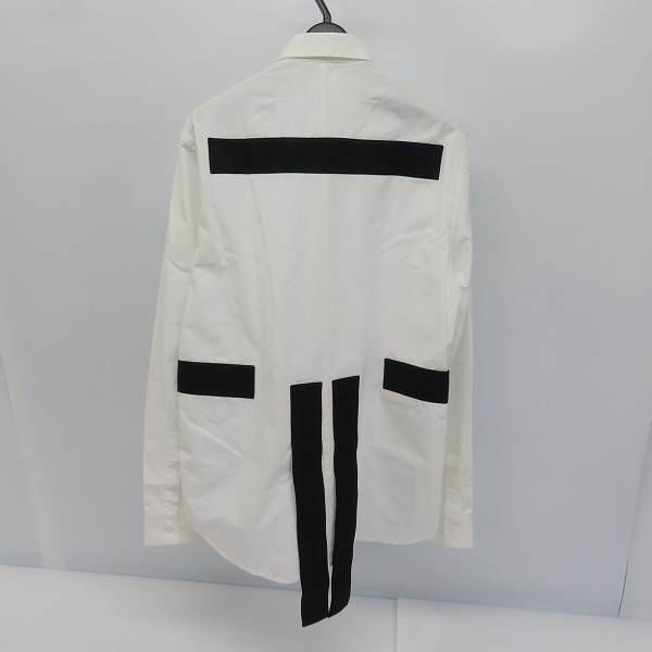 実際に弊社で買取させて頂いた【JPタグ】GIVENCHY/ジバンシィ パールボタンダウン テープデザイン 長袖シャツ 15J 6022 352/38の画像 1枚目