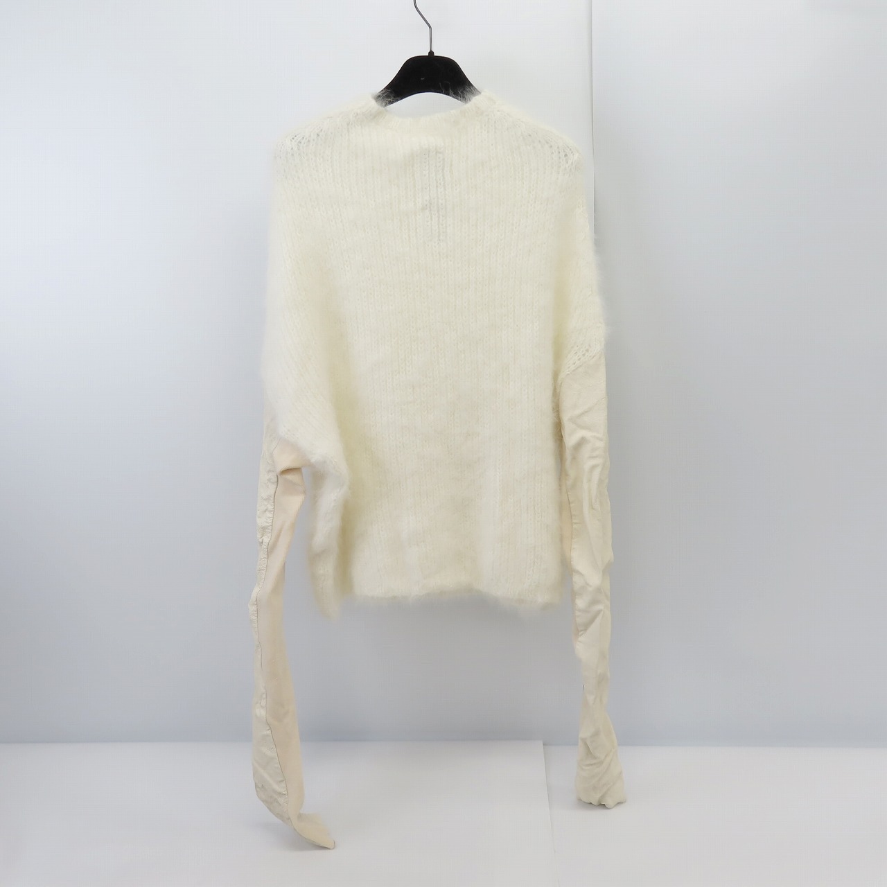 実際に弊社で買取させて頂いたRick Owens/リックオウエンス 13FW 袖切替ニット RP13F62010-WAL/Sの画像 1枚目