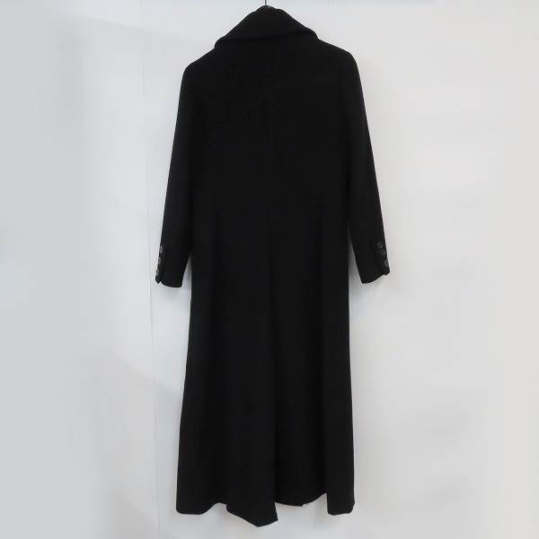 実際に弊社で買取させて頂いたHYSTERICS/ヒステリックス ロングコート ブラック/FREEの画像 1枚目