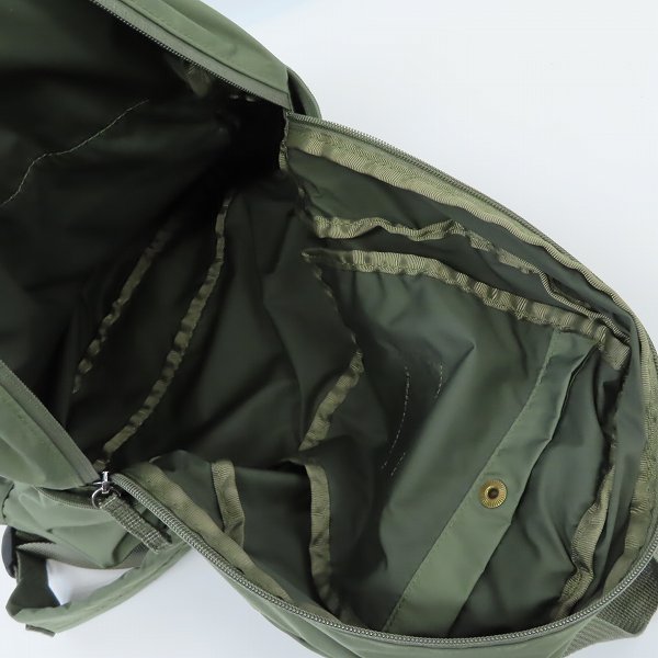 実際に弊社で買取させて頂いたBarbour/バブアー リュックサック/デイパック カーキの画像 3枚目