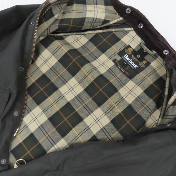 実際に弊社で買取させて頂いたBarbour/バブアー SL BEAUFORT JACKET/ビューフォートジャケット 1702258/AW17LSM/34の画像 2枚目