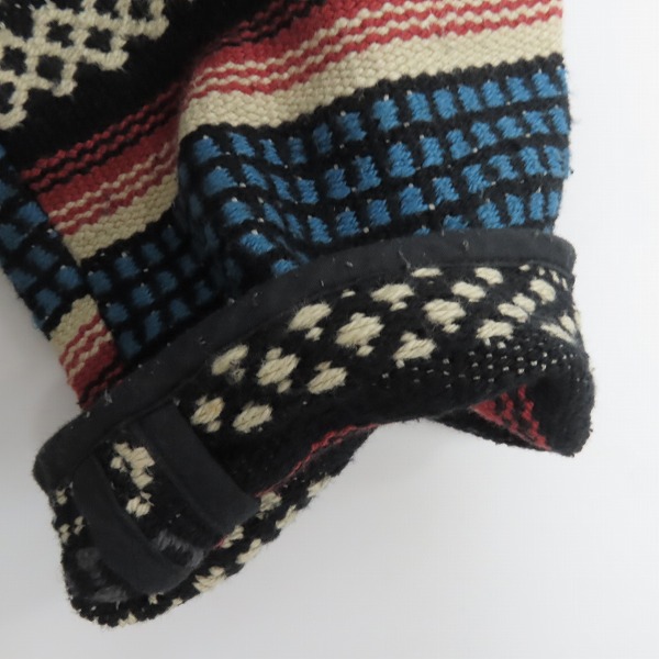 実際に弊社で買取させて頂いたTENDERLOIN/テンダーロイン 15SS T-RUG PARKA ジップアップ フリンジ ラグパーカー/Sの画像 5枚目