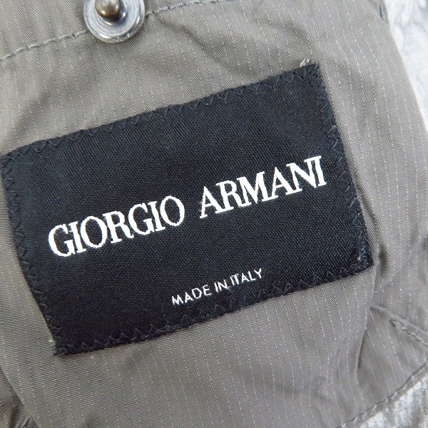 実際に弊社で買取させて頂いたGIORGIO ARMANI/ジョルジオアルマーニ マウンテンジャケット/48の画像 2枚目