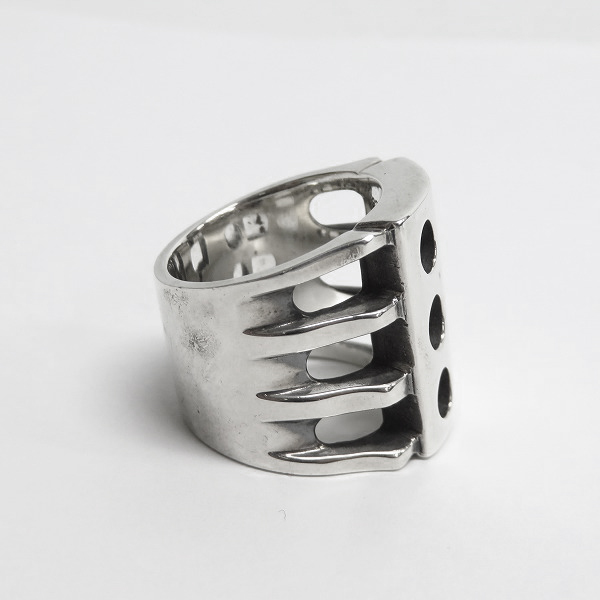 実際に弊社で買取させて頂いたDr.MONROE/ドクターモンロー シルバーリング 18号の画像 4枚目