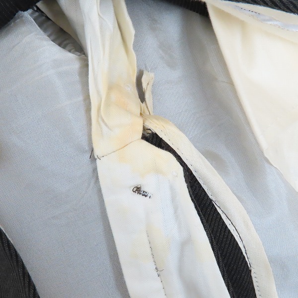 実際に弊社で買取させて頂いたGIORGIO ARMANI/ジョルジオアルマーニ スーツ ジャケット/パンツ セットアップ/50の画像 6枚目