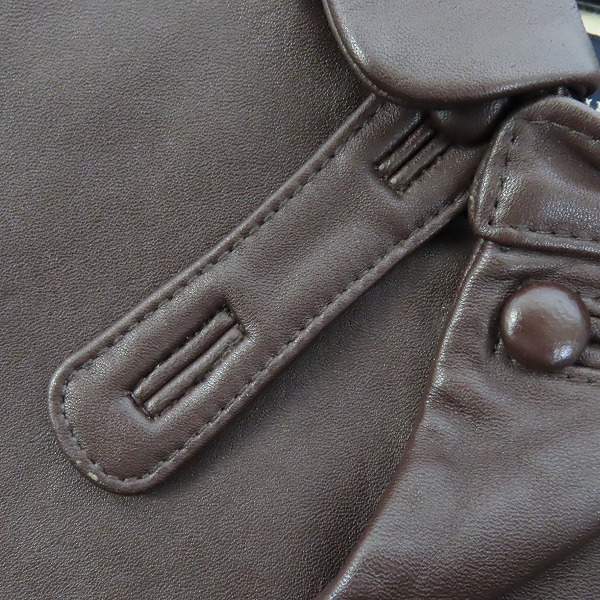 実際に弊社で買取させて頂いたMACPHEE/マカフィー トゥモローランド ホースレザージャケットの画像 4枚目