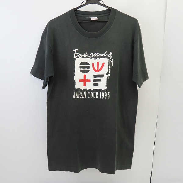 実際に弊社で買取させて頂いたEarth, Wind & Fire/アース・ウィンド・アンド・ファイアー 95年 JAPAN TOUR Tシャツ/バンT/バンドTシャツ/L