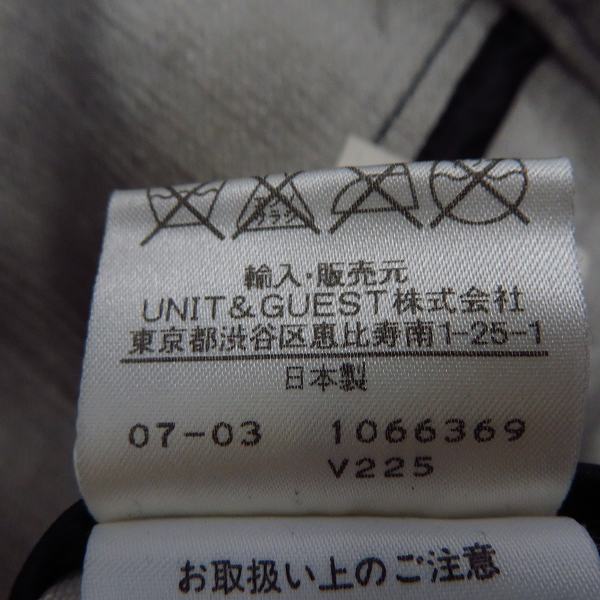 実際に弊社で買取させて頂いたDIAMOND DOGS/ダイヤモンドドッグス ニュースペーパー ドッキング ブルゾン 403-150713/XSの画像 4枚目
