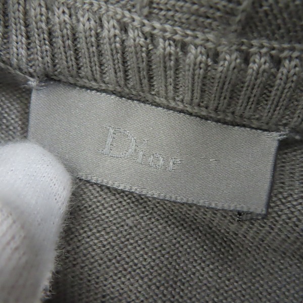 実際に弊社で買取させて頂いた【JPタグ】Dior HOMME/ディオールオム カッティングデザイン ニットパーカー 9S3461390016/Mの画像 2枚目