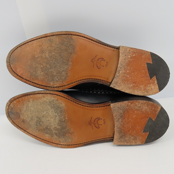 実際に弊社で買取させて頂いたBLACK FLEECE BY BROOKS BROTHERS/ブラックフリース 2toneウイングチップ シューズ 29237026/8Dの画像 3枚目