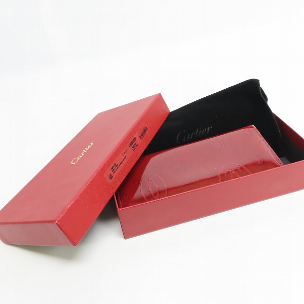 実際に弊社で買取させて頂いたCartier/カルティエ ハッピーバースデー 二つ折り 長財布 L3000722の画像 8枚目