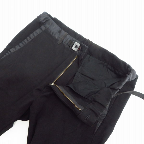 BRIEFING×WILL BRIEFING × WILL LOUNGE カットイージーパンツ ブラック