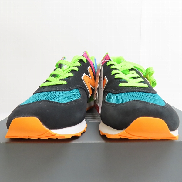 実際に弊社で買取させて頂いた【未使用】NEW BALANCE/ニューバランス atomos/アトモス 別注 マルチカラー スニーカー ML574MA2/28.5