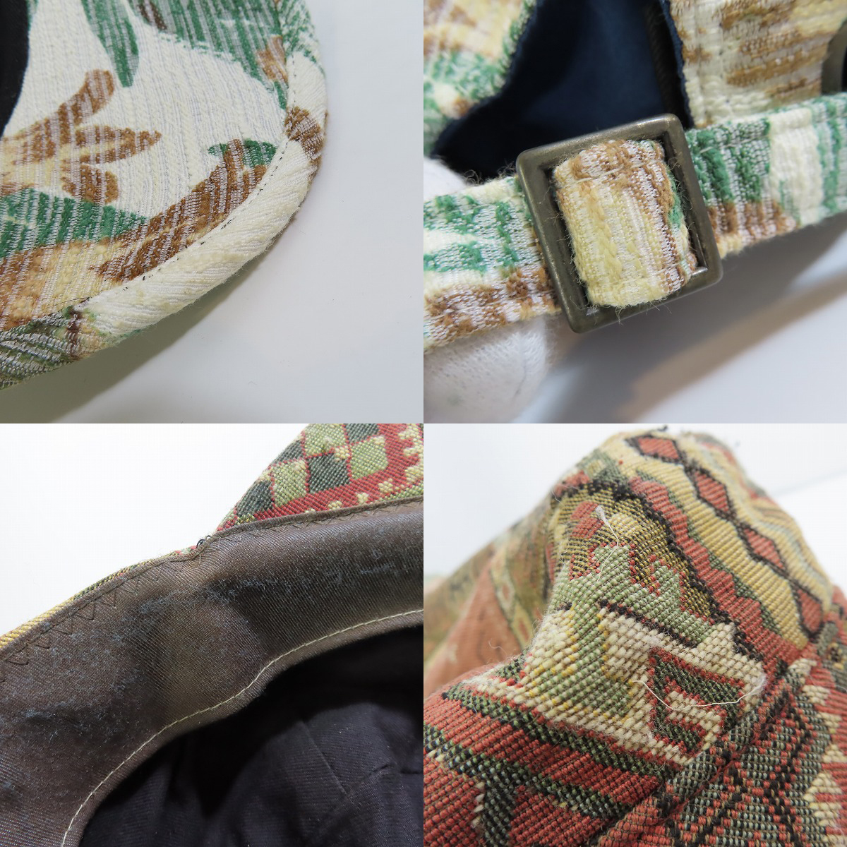 実際に弊社で買取させて頂いたNEW ENGLAND CAP/ニューイングランドキャップ CA4LA/カシラ キャップ/帽子 3点セットの画像 7枚目