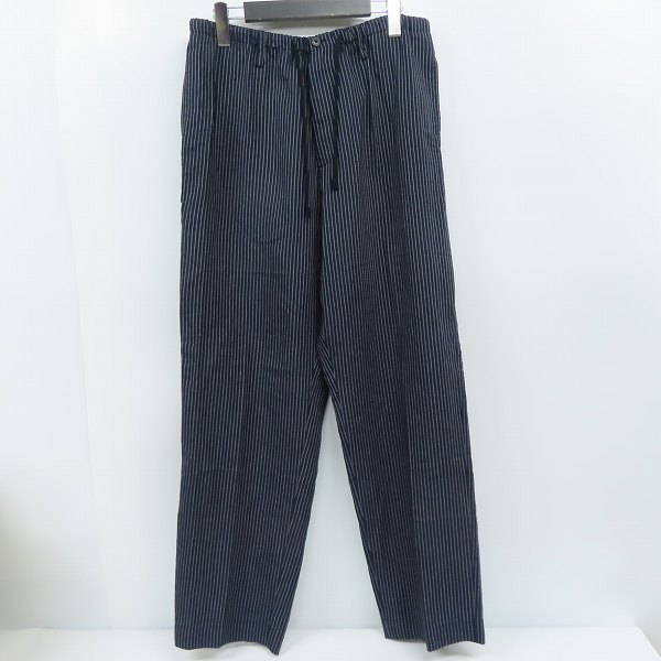 実際に弊社で買取させて頂いたDRIES VAN NOTEN/ドリスヴァンノッテン ストライプ スラックスパンツ/48