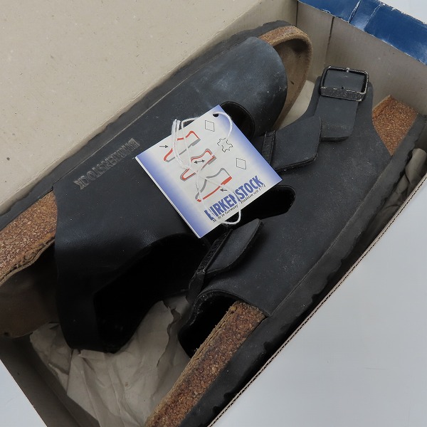 実際に弊社で買取させて頂いた【観賞用】BIRKENSTOCK/ビルケンシュトック MILANO/ミラノ サンダル 034791/40の画像 6枚目