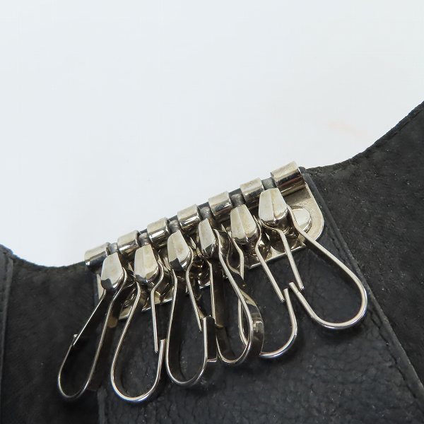 実際に弊社で買取させて頂いたdunhill/ダンヒル ロゴ エンボス キーケース 6連 の画像 5枚目