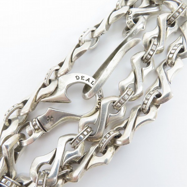 実際に弊社で買取させて頂いたDEAL DESIGN/ディールデザイン エッジコネクトウォレットチェーン