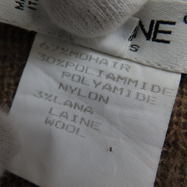 実際に弊社で買取させて頂いたCELINE/セリーヌ チェック柄 モヘア混 ジャケット 40の画像 3枚目