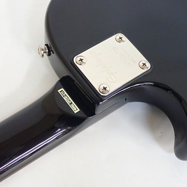 実際に弊社で買取させて頂いた★Epiphone/エピフォン Les Paul Special Ⅱ VS/レスポール スペシャル2 ビンテージサンバースト ギグケース付の画像 8枚目