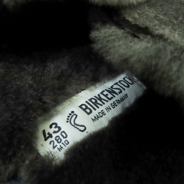 実際に弊社で買取させて頂いたBIRKENSTOCK/ビルケンシュトック BOSTON BS/ボストン スエード ファー スリッポン/サンダル 0060461/28の画像 4枚目